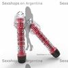 Sagitta Estimulador femenino y vibrador con centro rojo